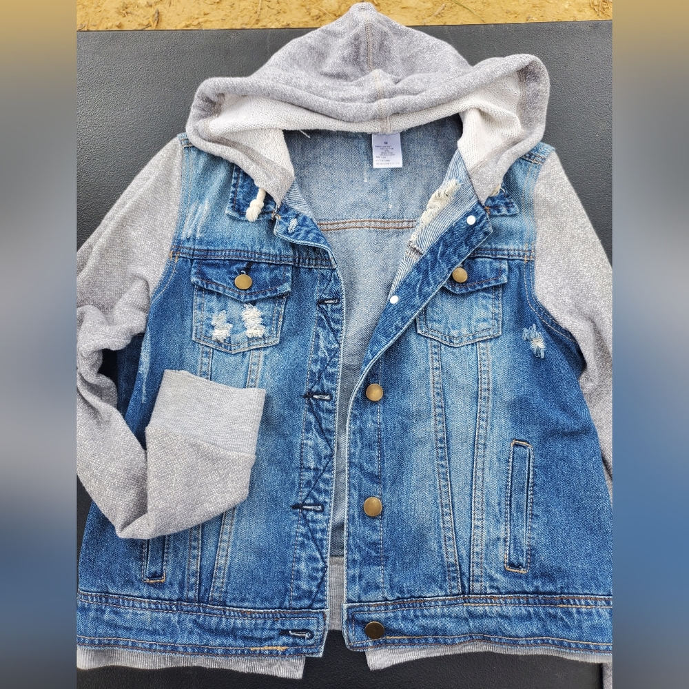 K Jordan women's jean jacket